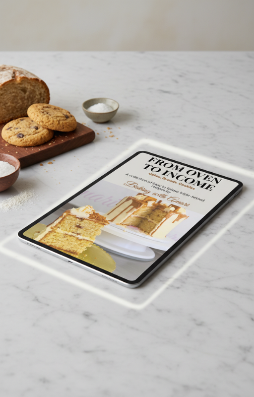 From Oven to Income: Baking with Amari Cakes, Breads and Cookies Recipe book