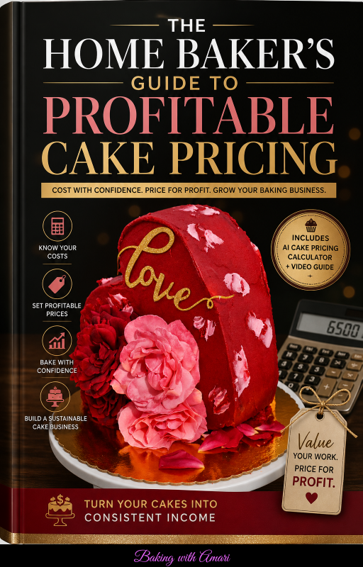 Amari Cake Pricing System: A Home Baker's Guide to Profitable Cake Pricing